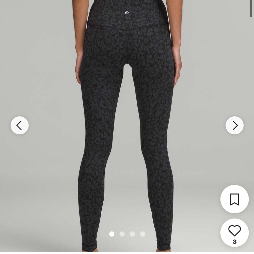 black lululemon leggings